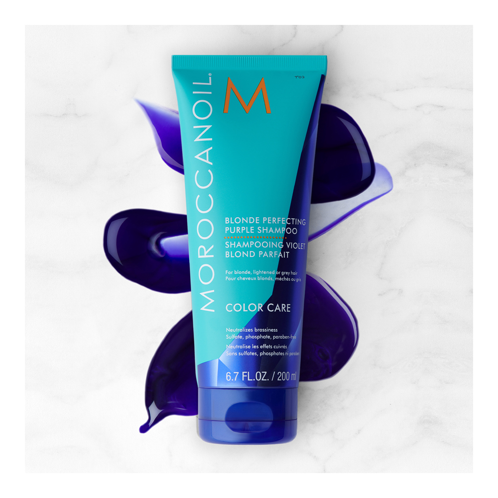 Moroccanoil Blonde Perfecting Purple Shampoo