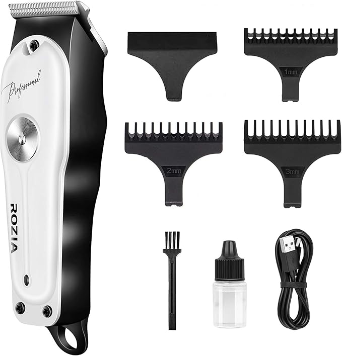 Roziahome Electric Split End Trimmer with Cleaning Brush