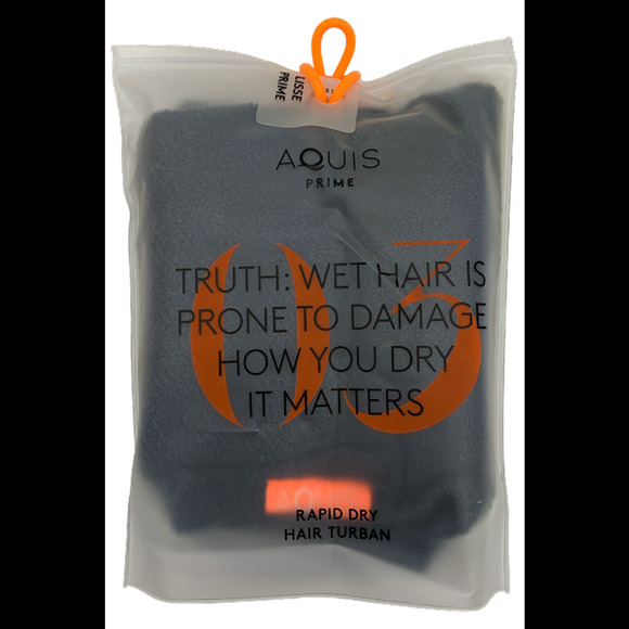 AQUIS Rapid Dry Lisse Hair Towel Turban