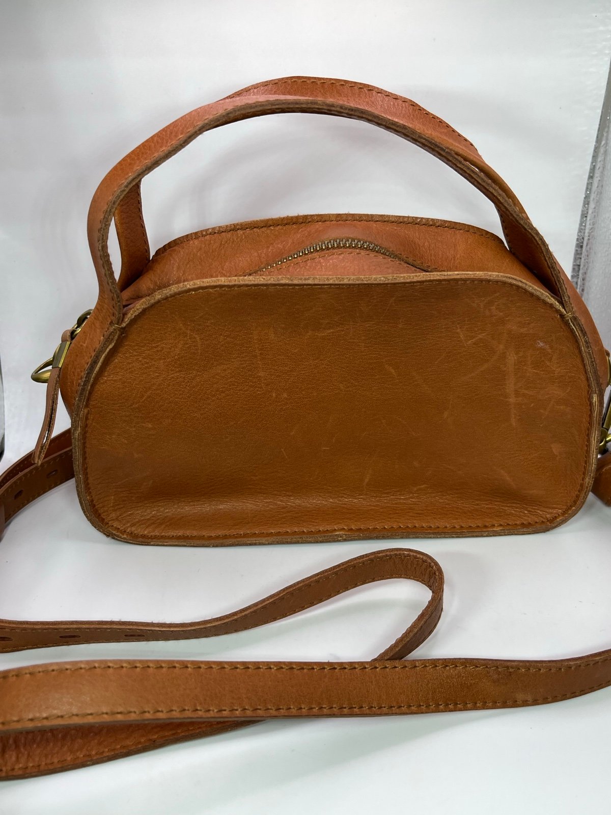 Madewell The Sydney Zip-Top Crossbody Bag