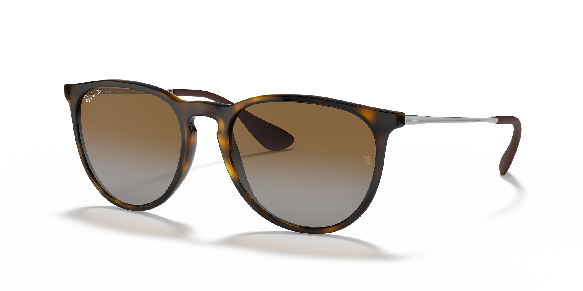 Ray-Ban Erika Classic Polarized Round Sunglasses