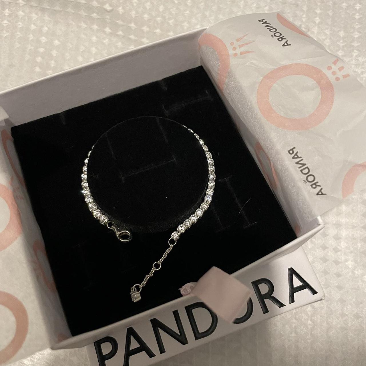 Pandora Sparkling Tennis Bracelet in Sterling Silver