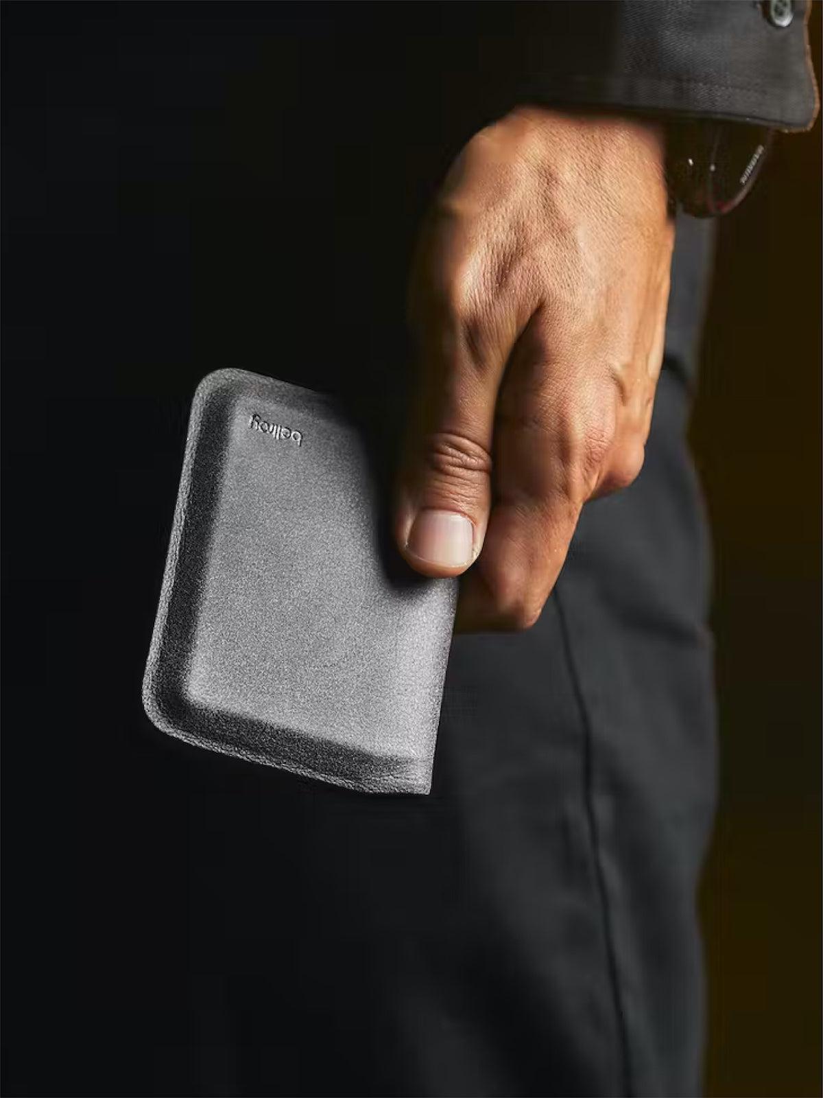Bellroy Slim Sleeve Leather Wallet with Pull-Tab Storage