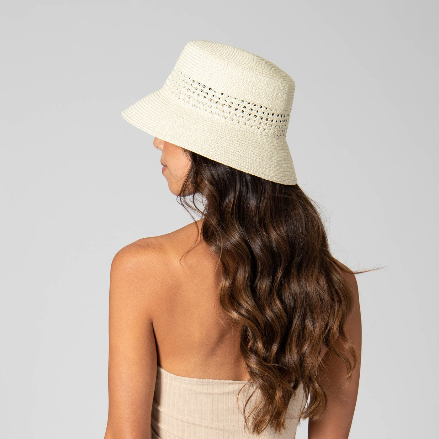 San Diego Hat Company Ultrabraid Foldable Sun Brim Hat