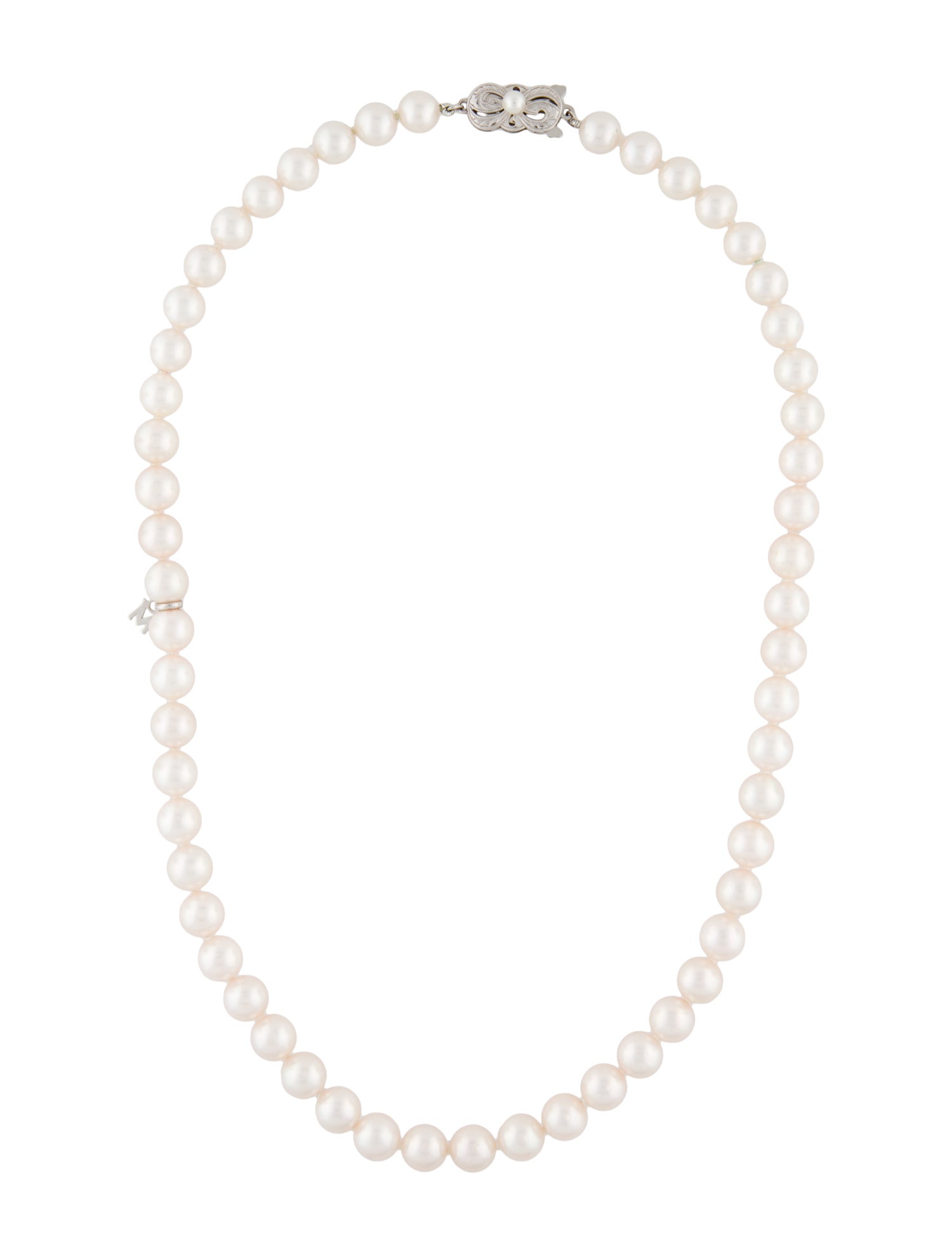 Mikimoto Classic Cultured Akoya Pearl Strand Necklace