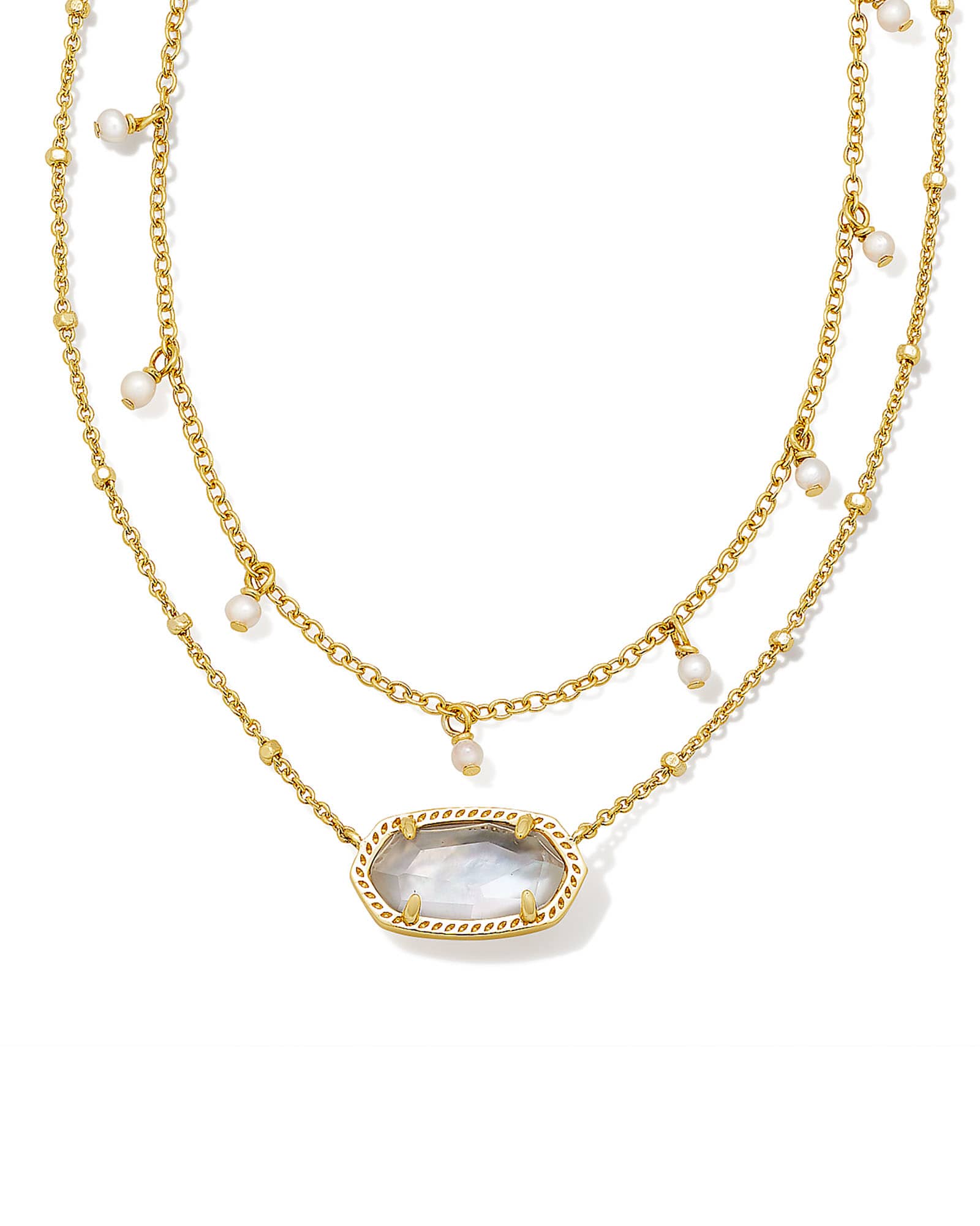 Kendra Scott Vivian Freshwater Pearl Collar Necklace