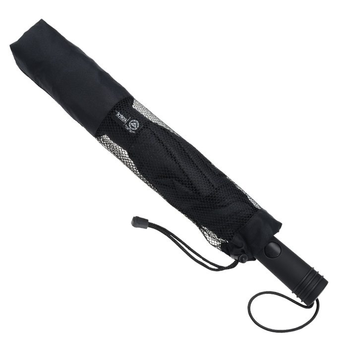 Totes Signature Clear Bubble & Compact UV Auto Open Umbrella