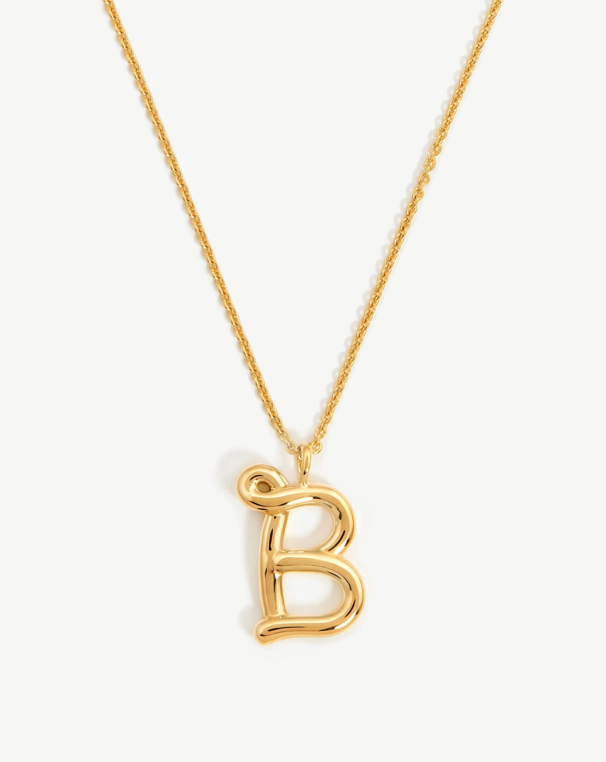 Missoma Coterie Initial Pendant Chain Necklace